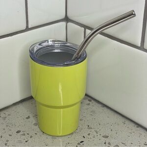Cute Mini Neon Yellow Tumbler